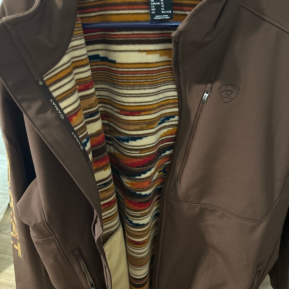 Ariat Brown Performance Jacket - Picture 2 of 2
